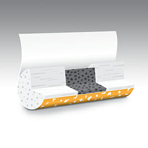 Filtri combinati per sigarette