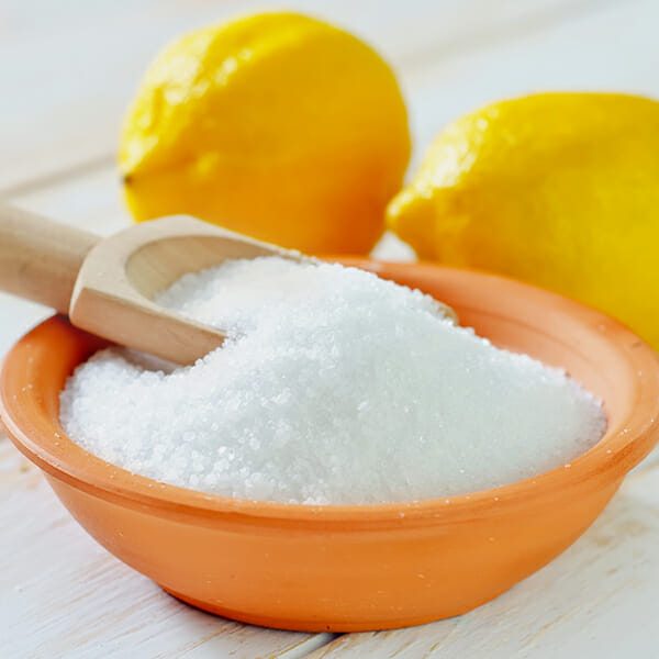 Activated carbon for citric acid purification