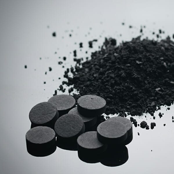 Gélules au charbon actif